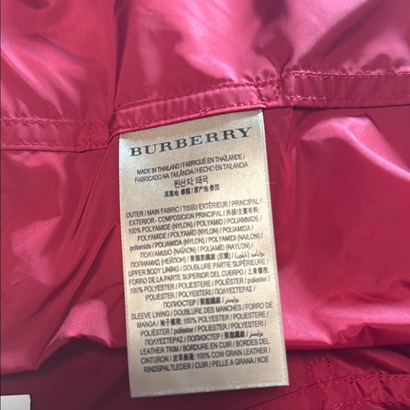 Burberry London Classic Red Trench Coat - Picture 12 of 14